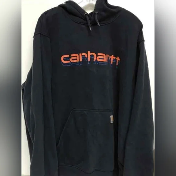 Carhartt Rain Defender® Midweight Logo Graphic Sweatshirt Size 2XL MSRP $64.99 - Picture 2 of 6